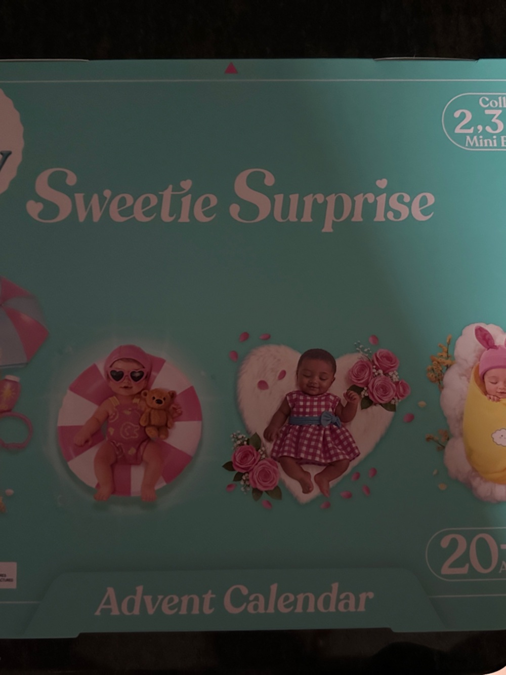 Advent Calendar - Teal Kids Doll Playset
